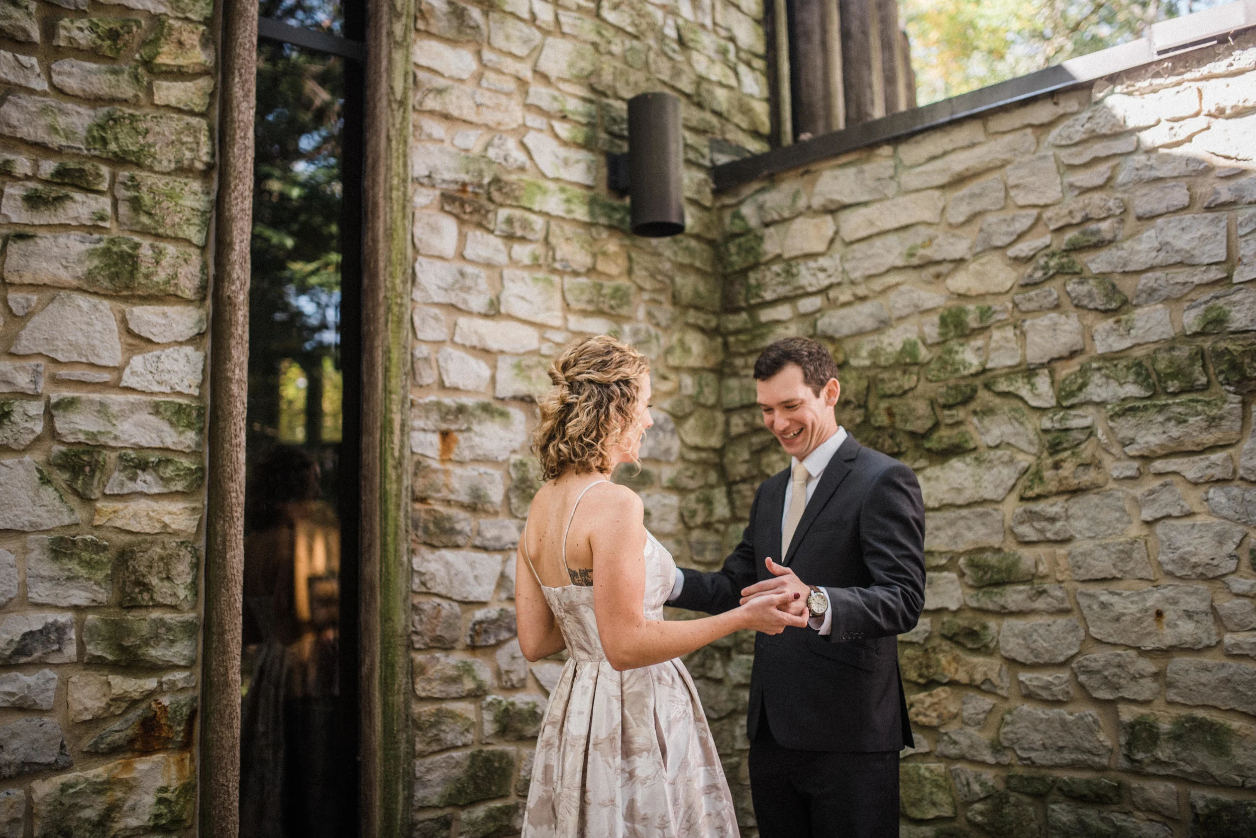 Kelsey & John | Glen Helen Nature Preserve Wedding
