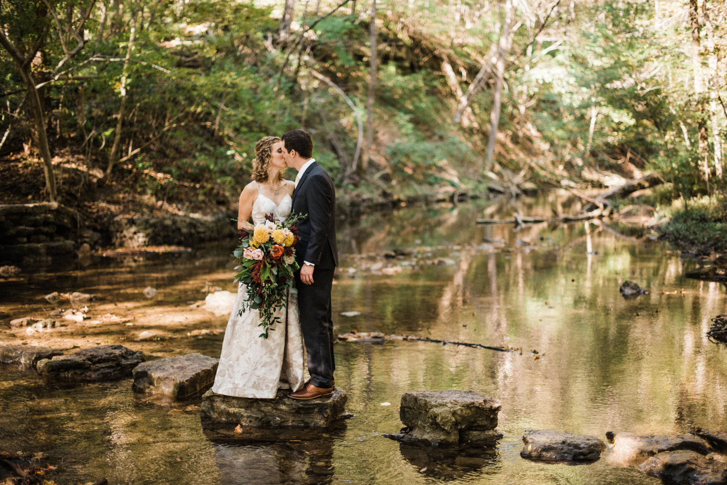 Kelsey & John | Glen Helen Nature Preserve Wedding