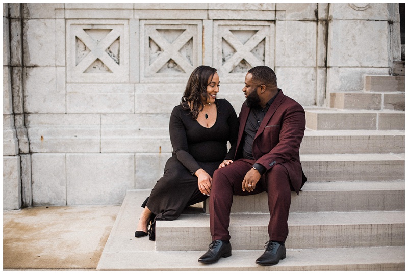 Lifestyle Maternity Portraits | Dayton Masonic Temple