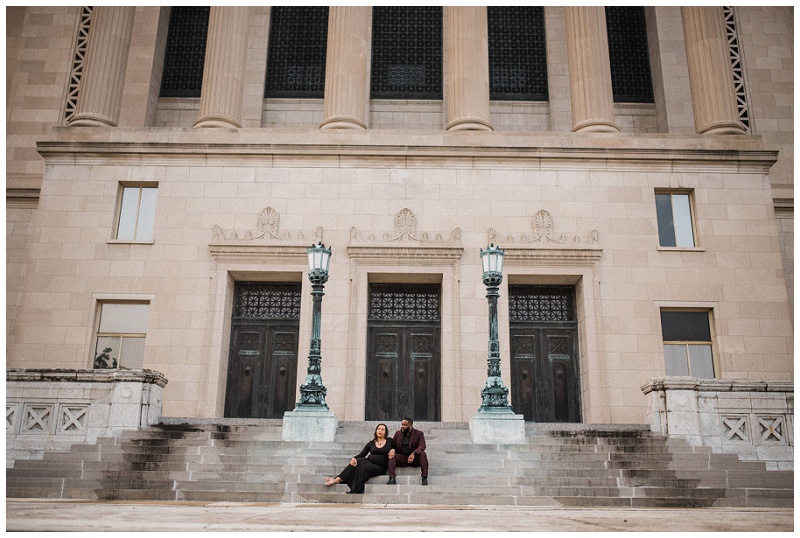 Lifestyle Maternity Portraits | Dayton Masonic Temple