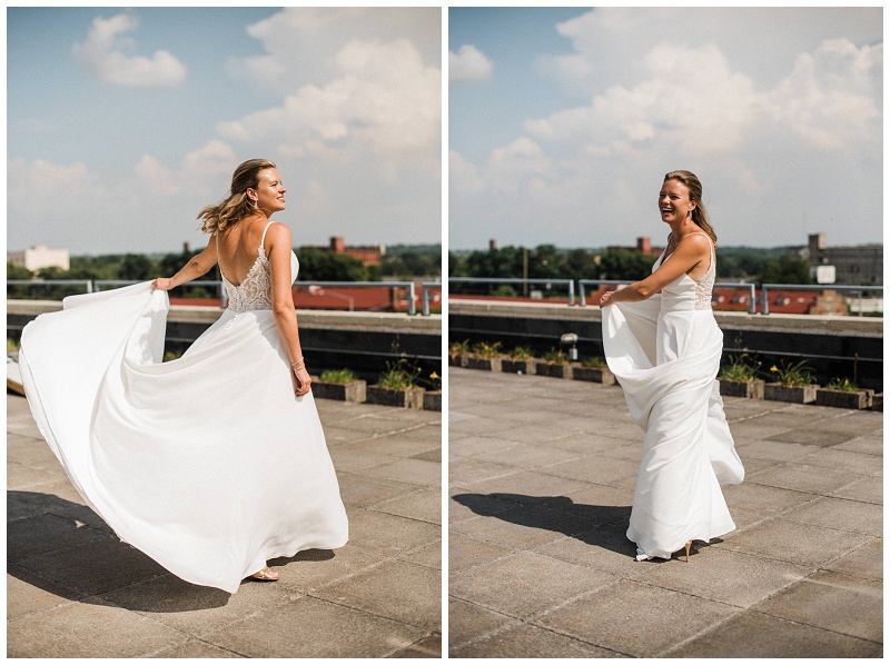 Allison &amp; Matthew | The Firefly Building | Dayton Wedding Photography