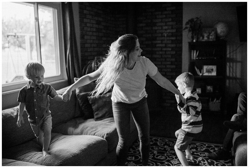 In-Home Family Portraits | Troy, Ohio