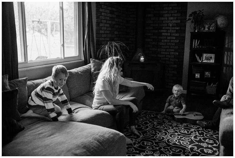 In-Home Family Portraits | Troy, Ohio