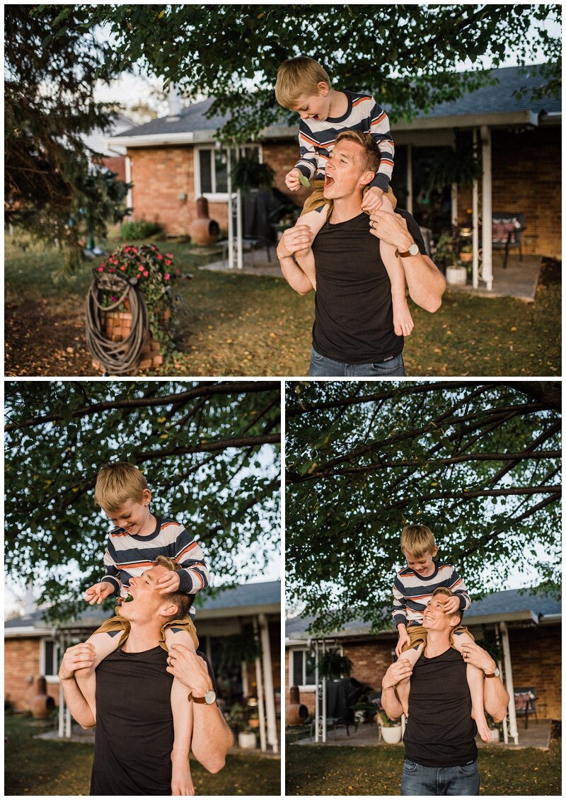 In-Home Family Portraits | Troy, Ohio