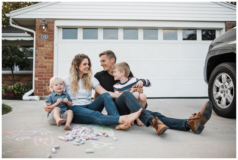 In-Home Family Portraits | Troy, Ohio