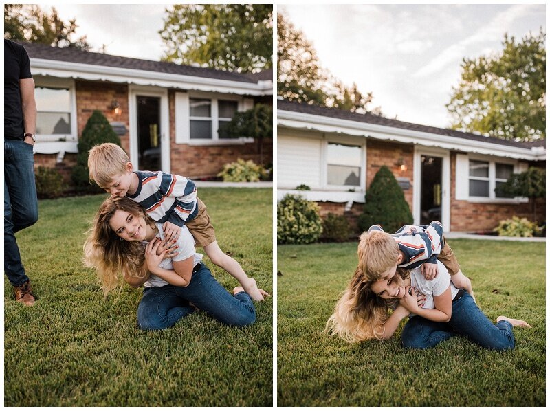 In-Home Family Portraits | Troy, Ohio