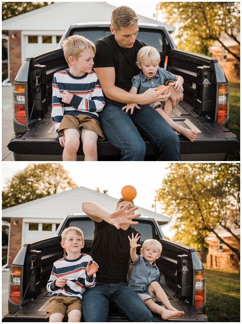 In-Home Family Portraits | Troy, Ohio