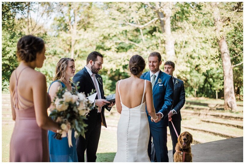 Nisbet Park &amp; Ampitheater Wedding | Loveland, Ohio