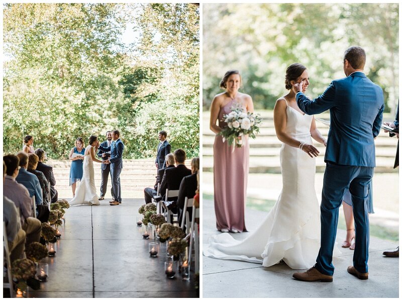 Nisbet Park &amp; Ampitheater Wedding | Loveland, Ohio