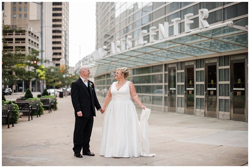 Dayton Wedding Portraits | Schuster Performing Arts Center