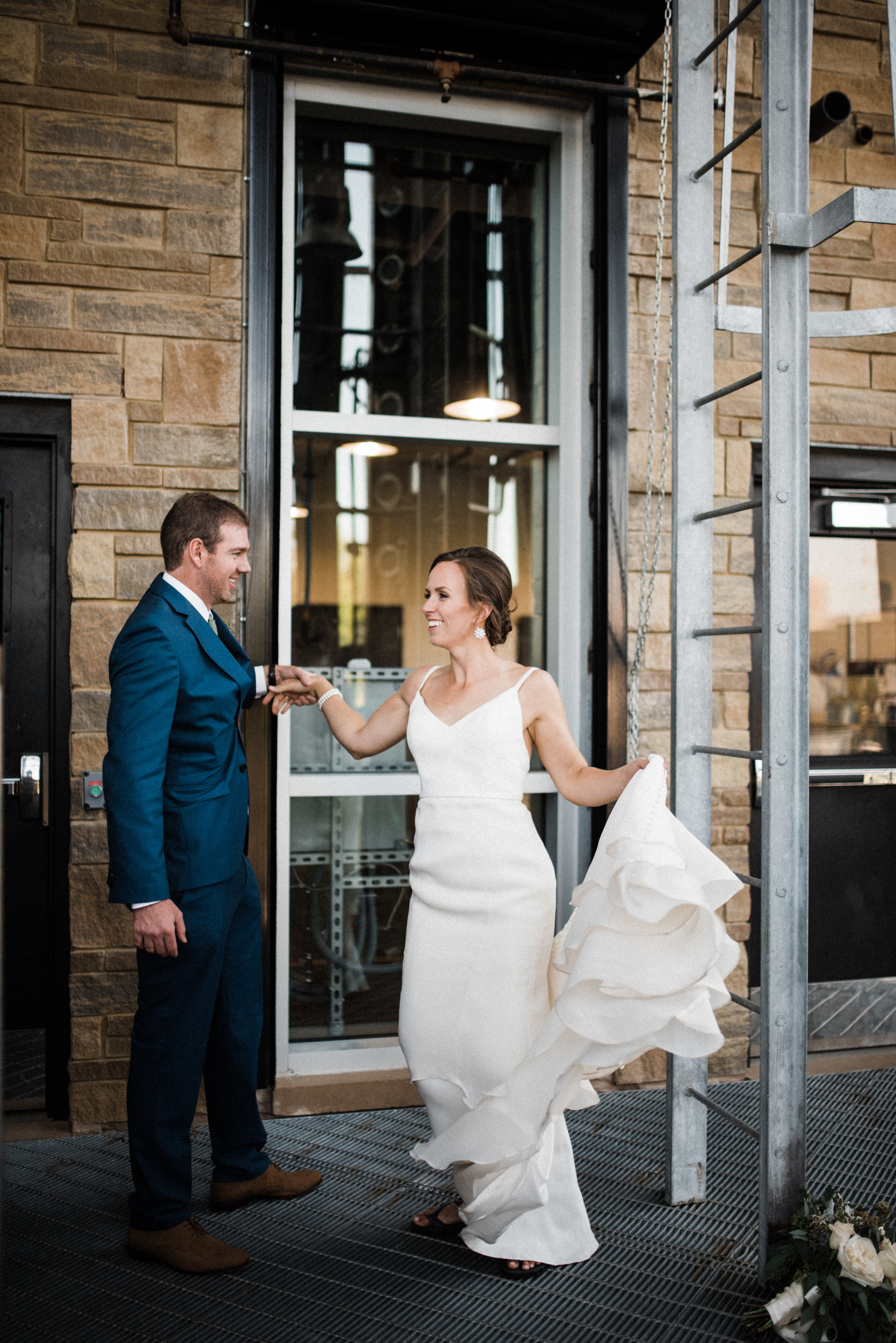 Jessie &amp; Thomas | New Riff Distilling | Cincinnati, OH Wedding