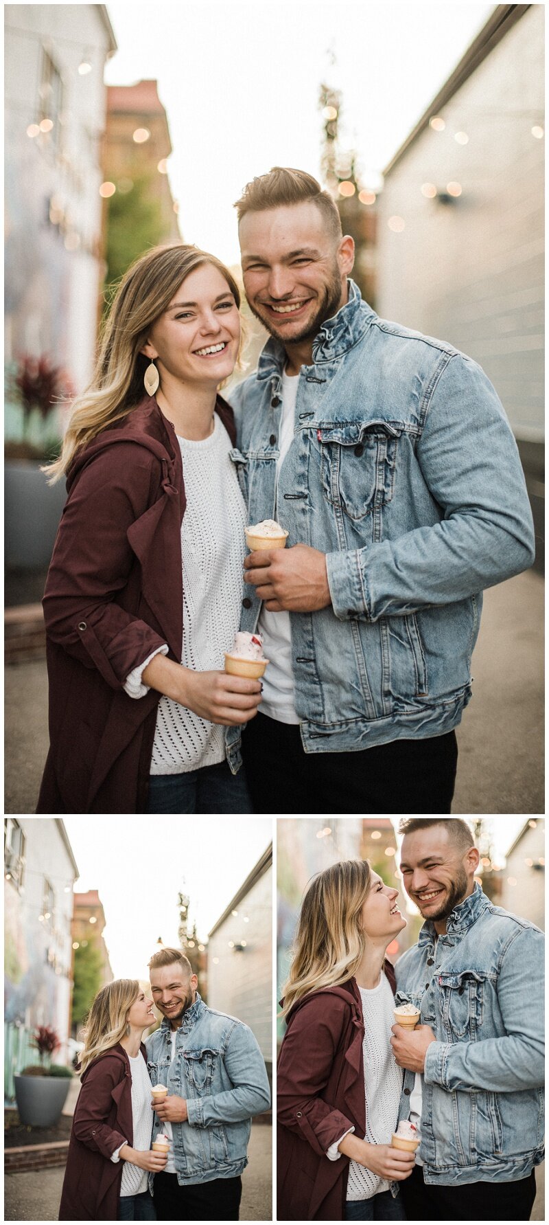 Downtown Maimisburg, OH Engagement Session