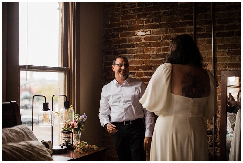 Eclectic Boho Wedding | Downtown Troy, Ohio