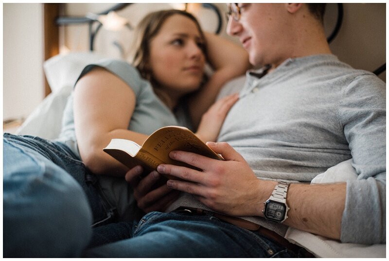 In-Home Engagement Session | Historic Huffman District Dayton, OH