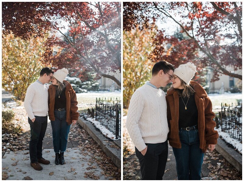 In-Home Engagement Session | Historic Huffman District Dayton, OH