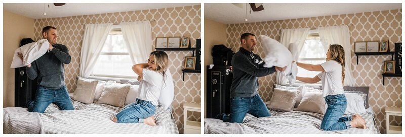 Lifestyle In-Home Maternity Portraits | Dayton, Ohio