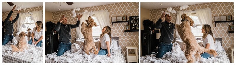 Lifestyle In-Home Maternity Portraits | Dayton, Ohio