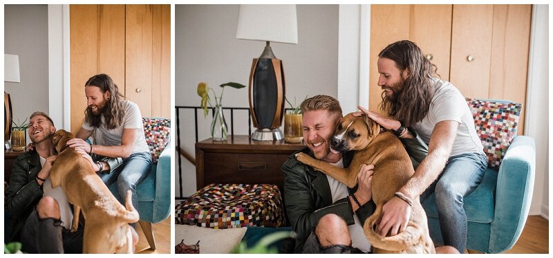 In-Home Engagement Session | Dayton, Ohio