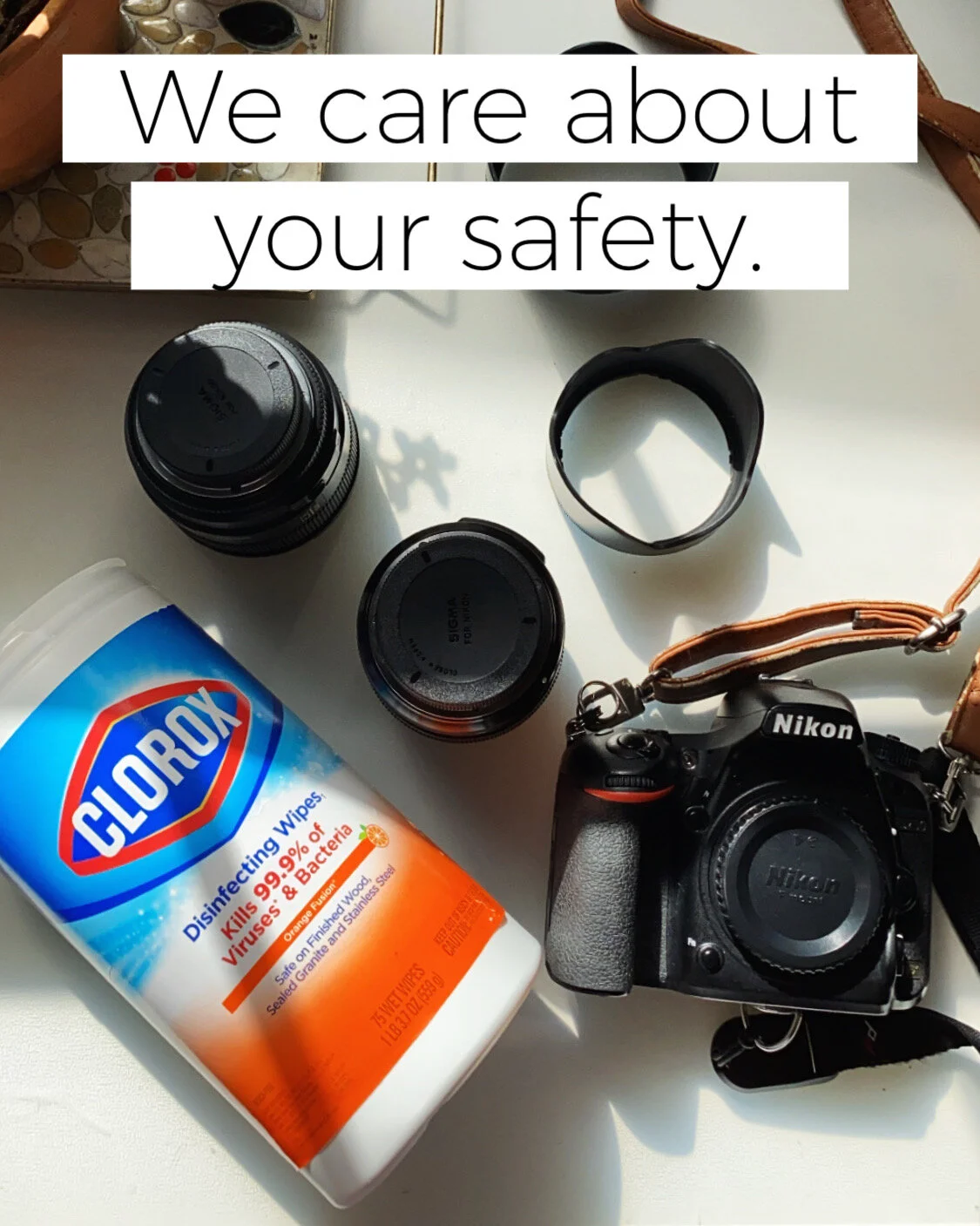 Anxious about your wedding or photography session? Our commitment to our customers.  