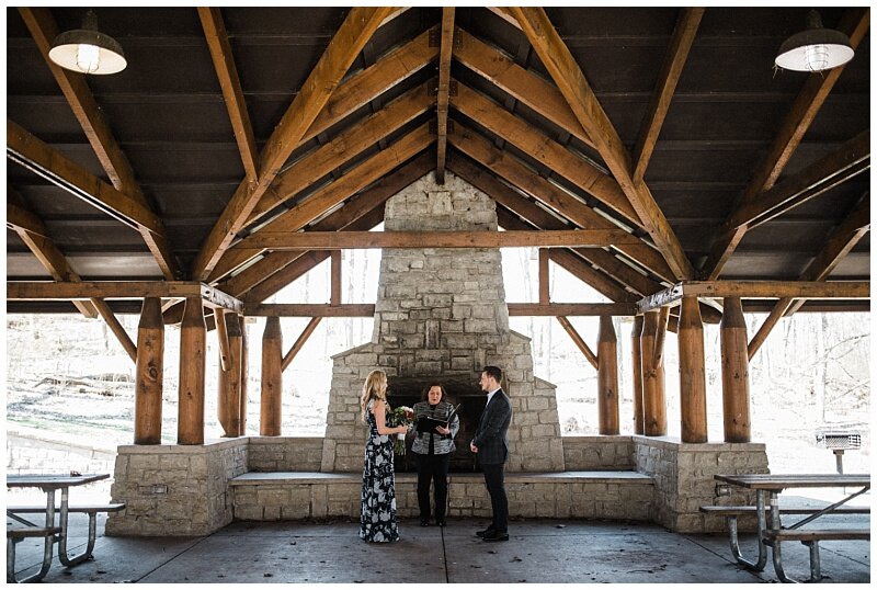 Hills and Dales MetroPark Elopement | Kettering, Ohio