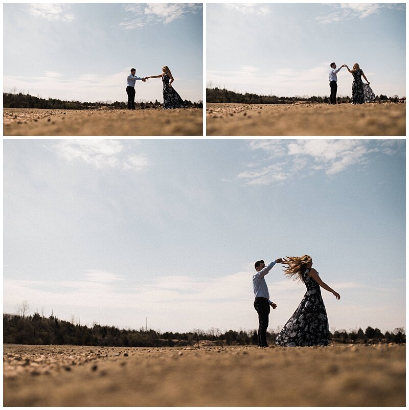 Elopement Portraits | Oakes Quarry Park