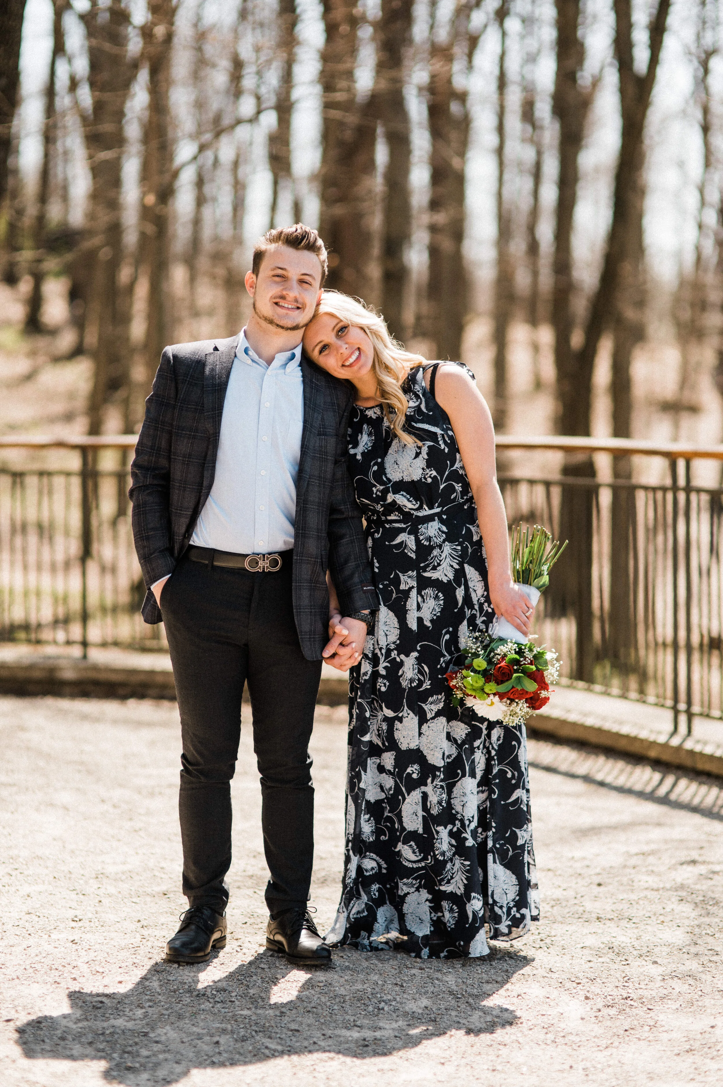 David &amp; Elizabeth | Kettering, OH | Hills &amp; Dales MetroPark Elopement