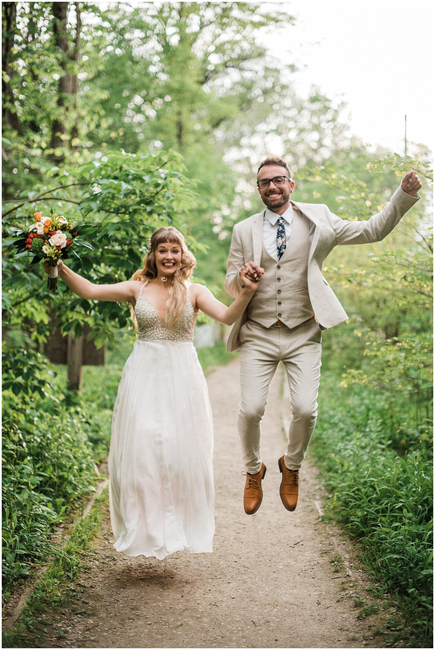 Aullwood Garden MetroPark Wedding | Englewood, Ohio