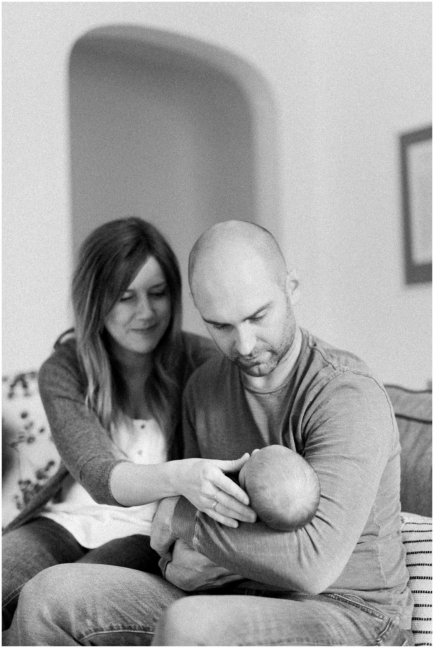 In-Home Newborn Family Portraits | Cincinnati, Ohio