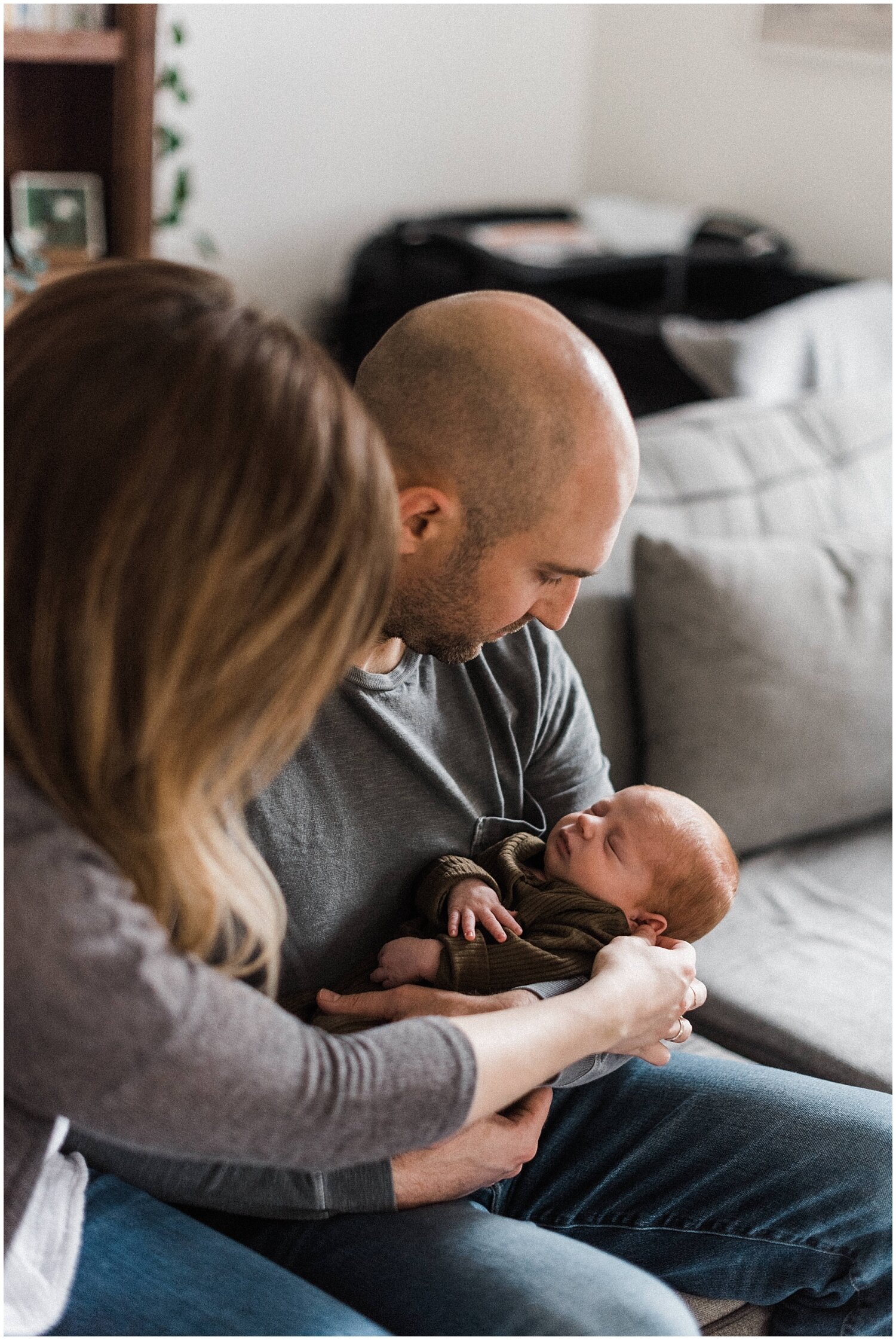 In-Home Newborn Family Portraits | Cincinnati, Ohio