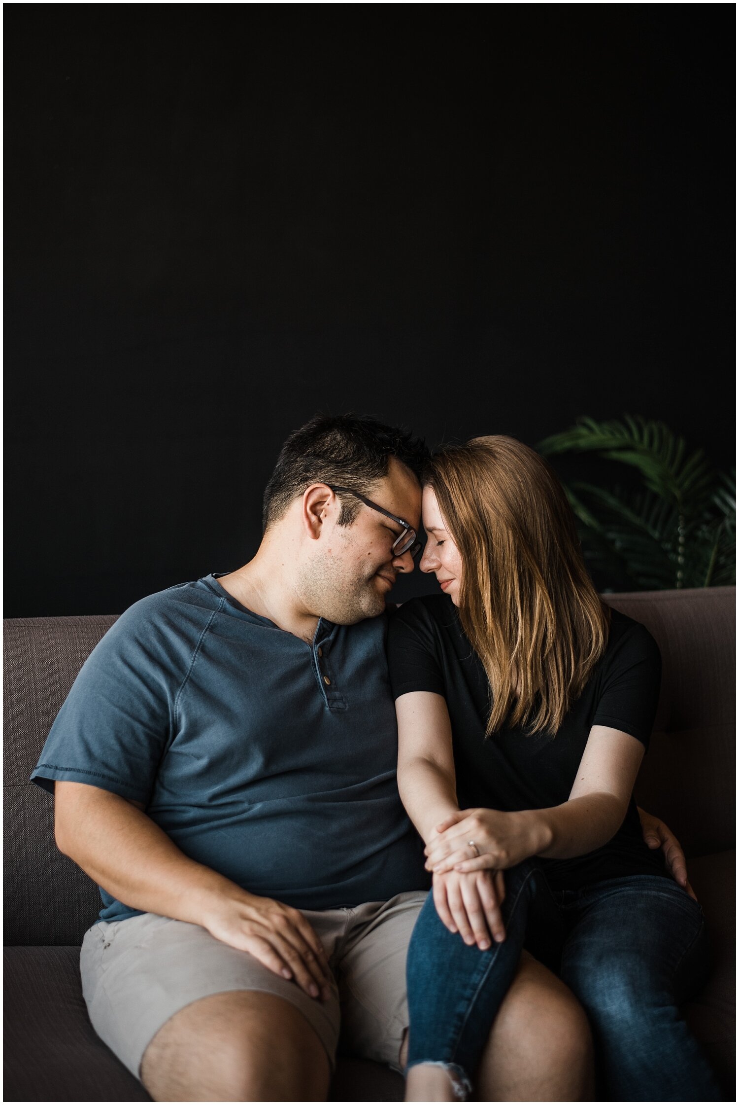 Couple’s One Year Anniversary Portrait Session | Something Old Dayton