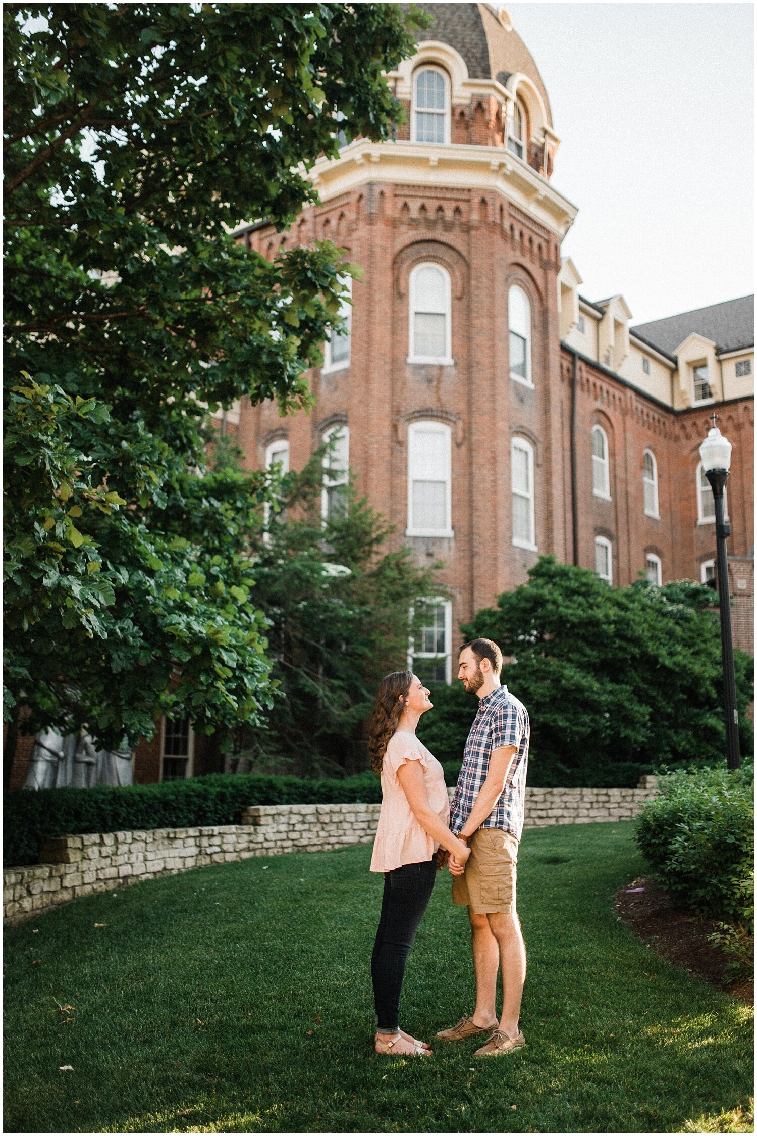 University of Dayton Engagement Session | Dayton Wedding Photographers —  Chelsea Hall Photography