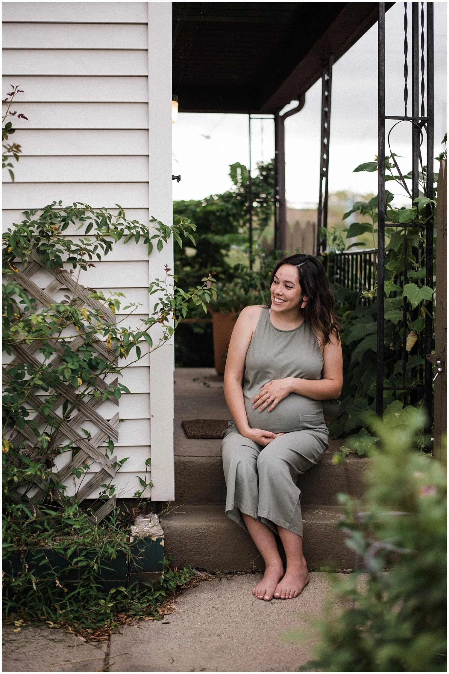 In-Home Maternity Session | Old North Dayton, Ohio