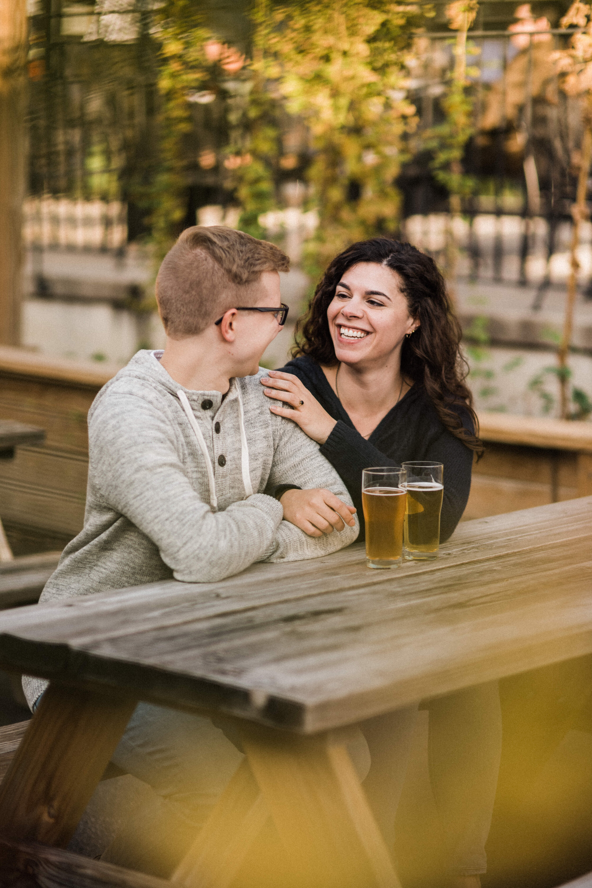 Dayton Beer Company Engagement Sessions | Dayton, OH