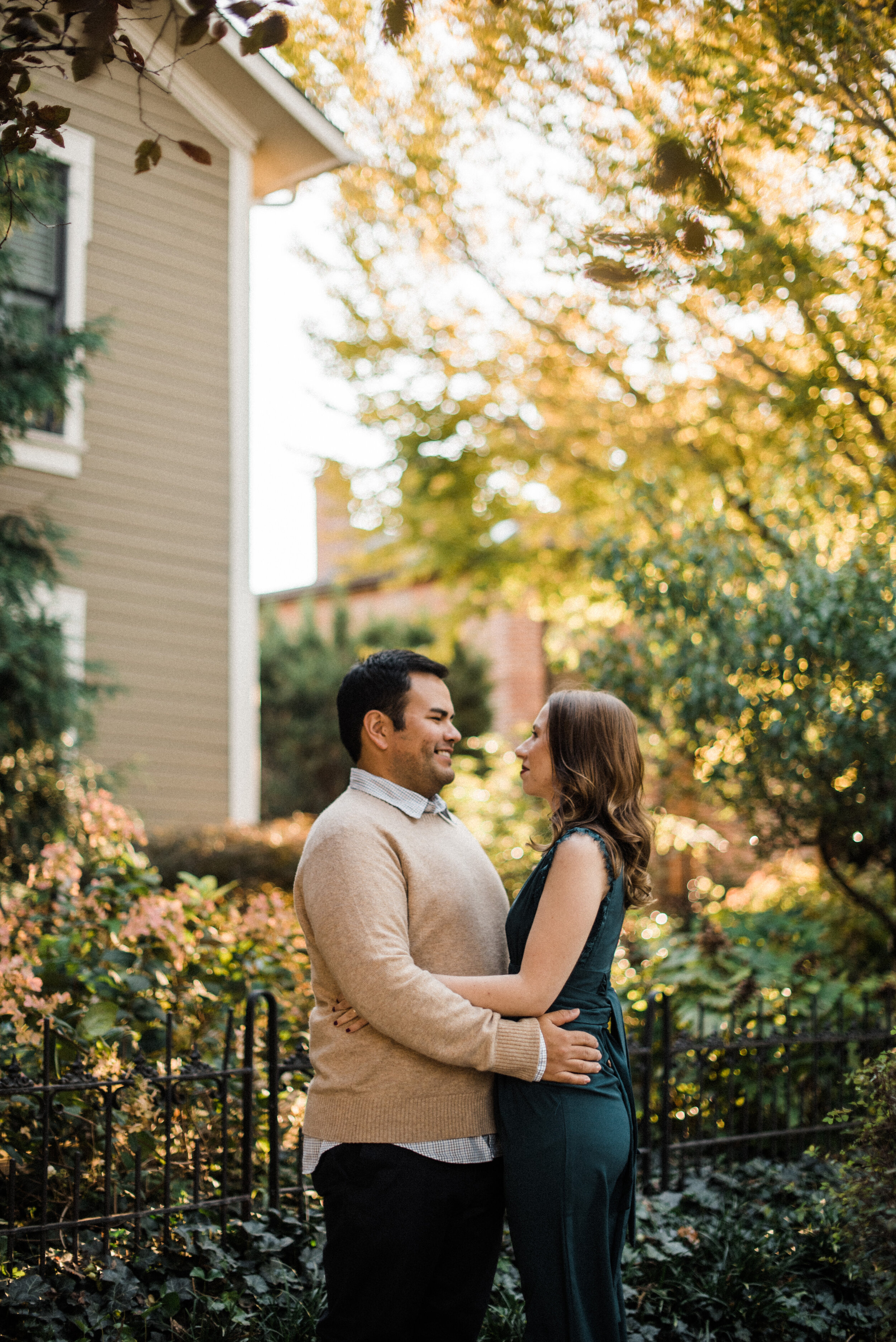 Historical Oregon District Engagement Sessions | Dayton, OH