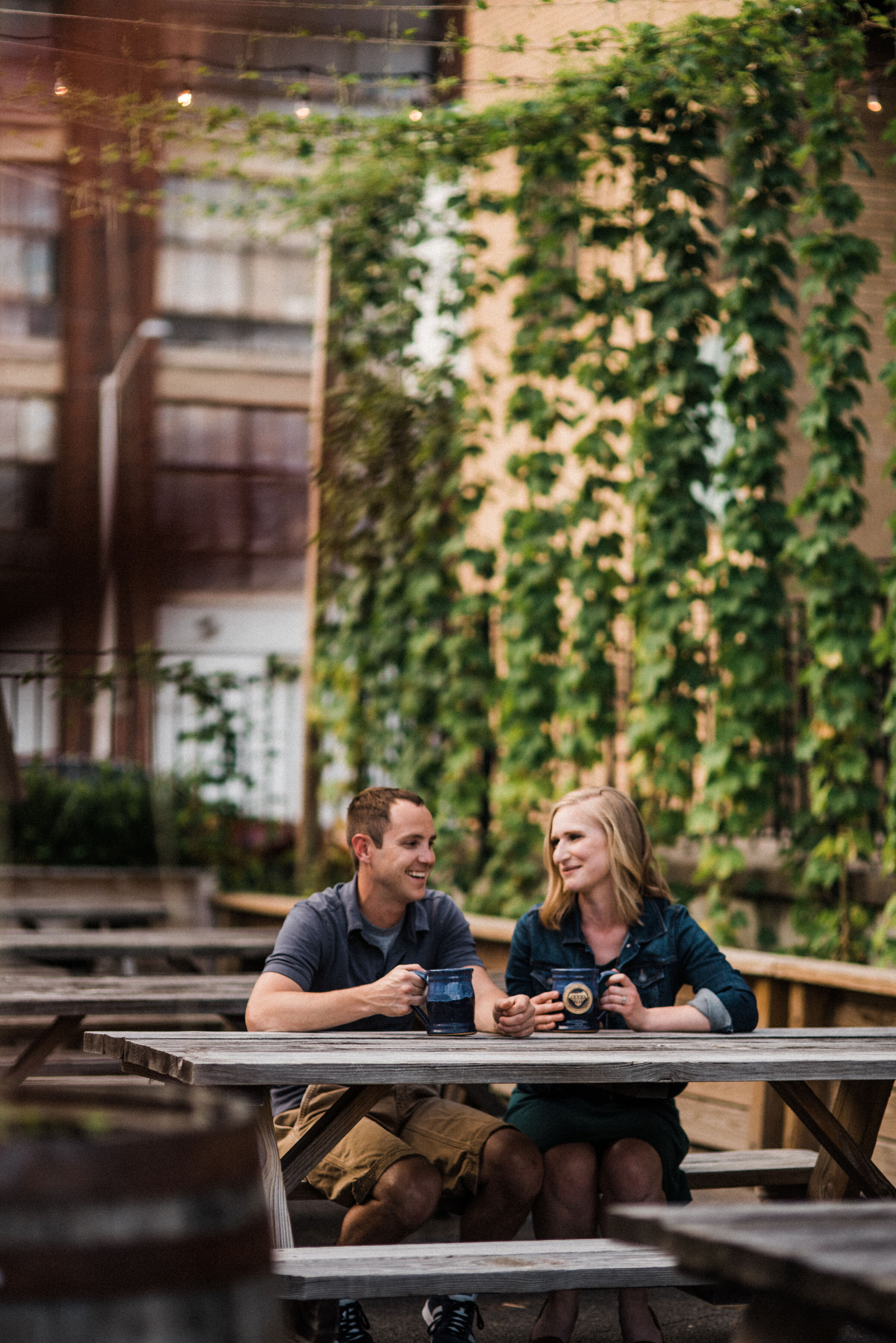 Dayton Beer Company Engagement Sessions | Dayton, OH