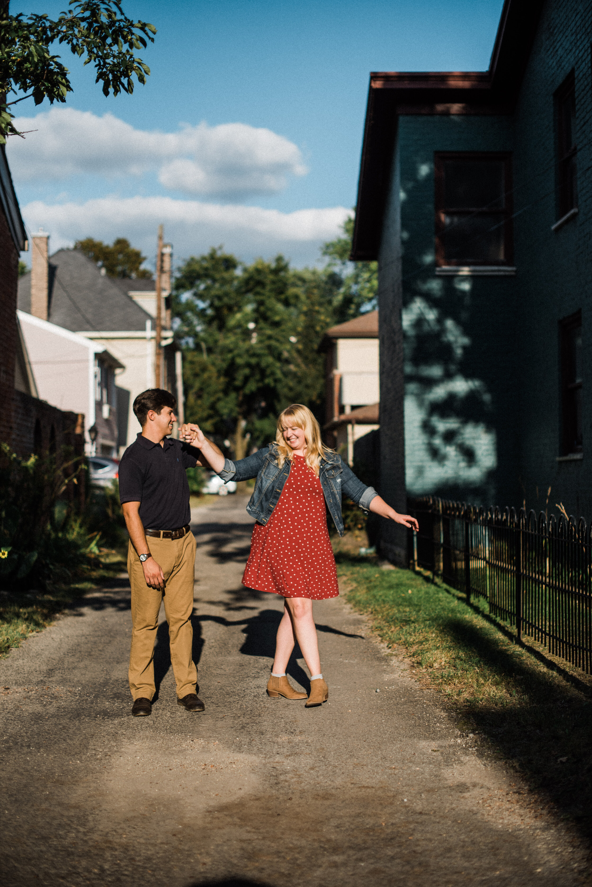 Historical Oregon District Engagement Sessions | Dayton, OH