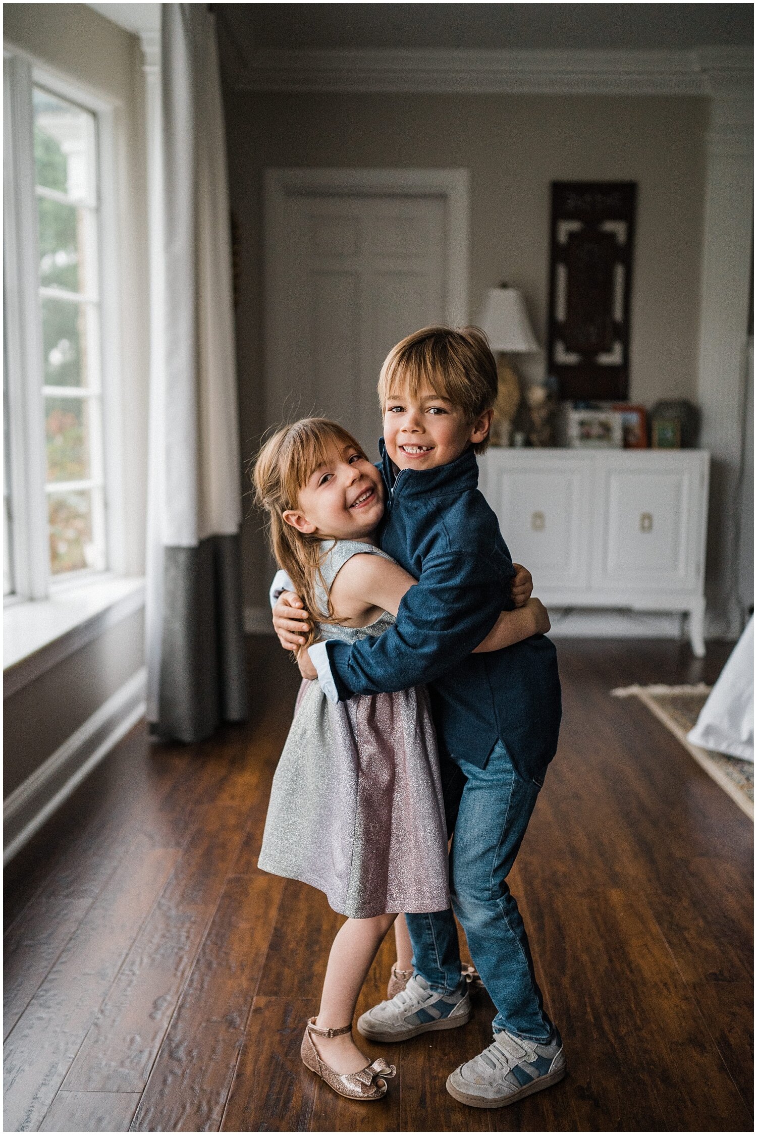 In-Home Family Portrait Session | Oakwood, Ohio