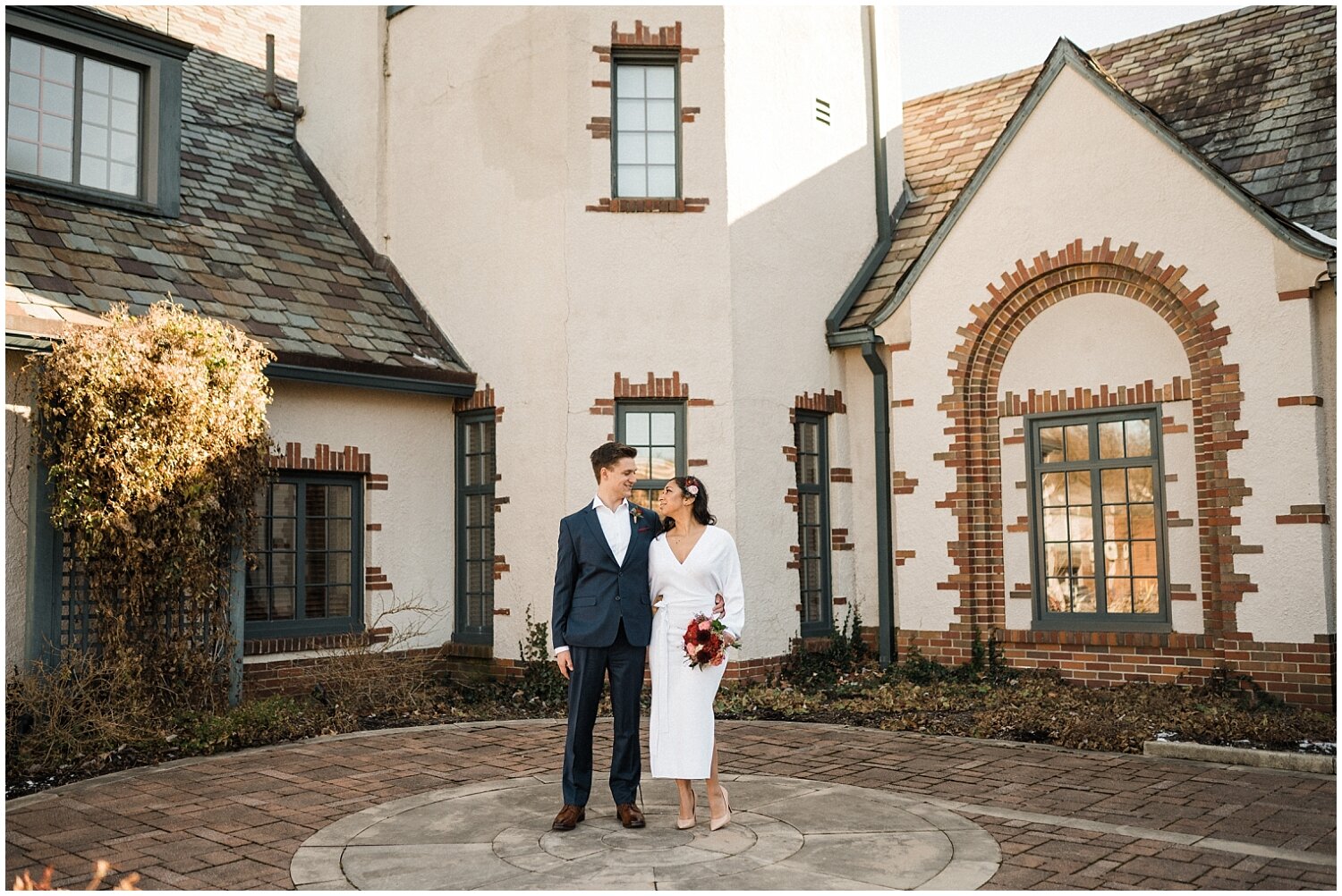 Intimate Courthouse Elopement | Oakwood, OH