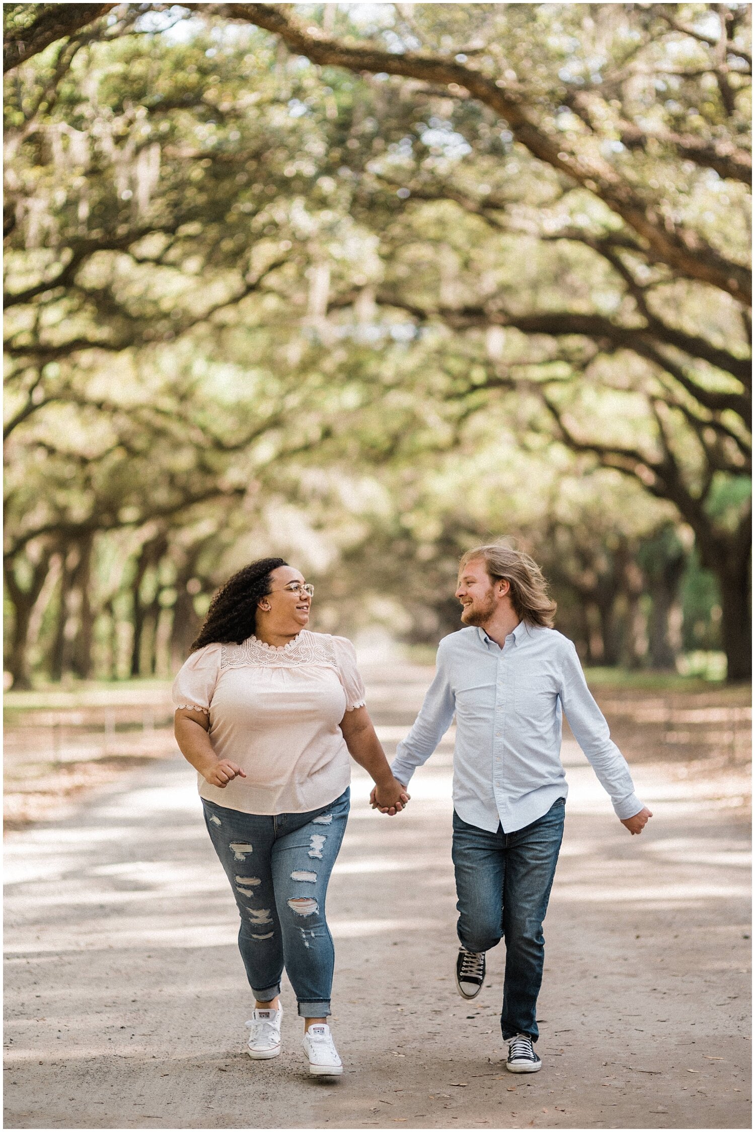 Wormsloe Historic Site &amp; Plantation Engagement Portraits | Savannah, GA