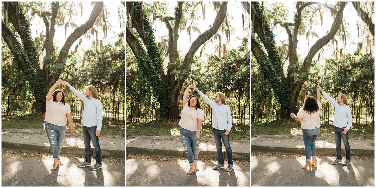 Wormsloe Historic Site &amp; Plantation Engagement Portraits | Savannah, GA