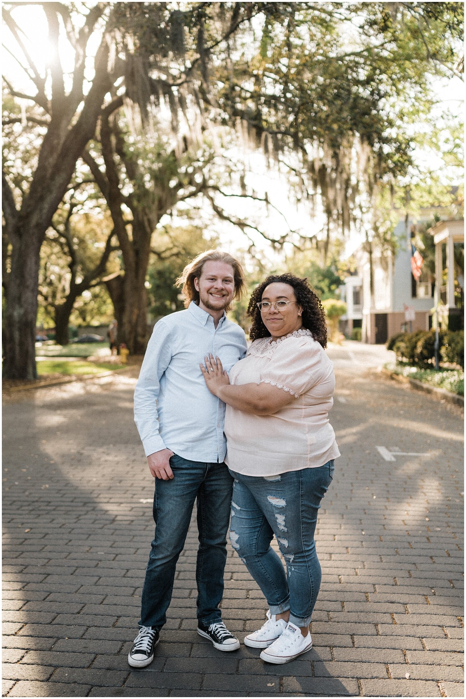 Forsyth Park Engagement Portraits | Savannah, GA