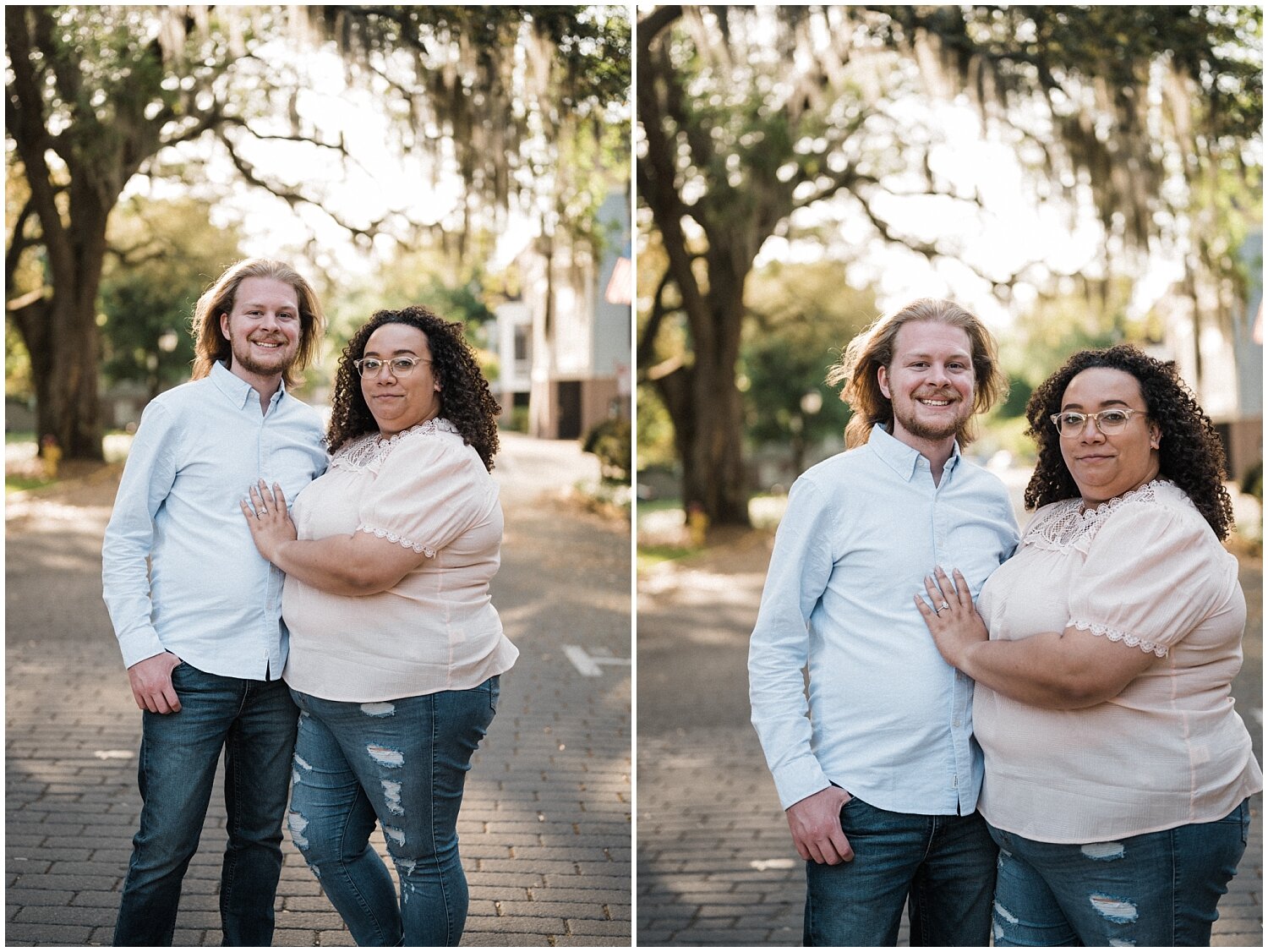 Forsyth Park Engagement Portraits | Savannah, GA