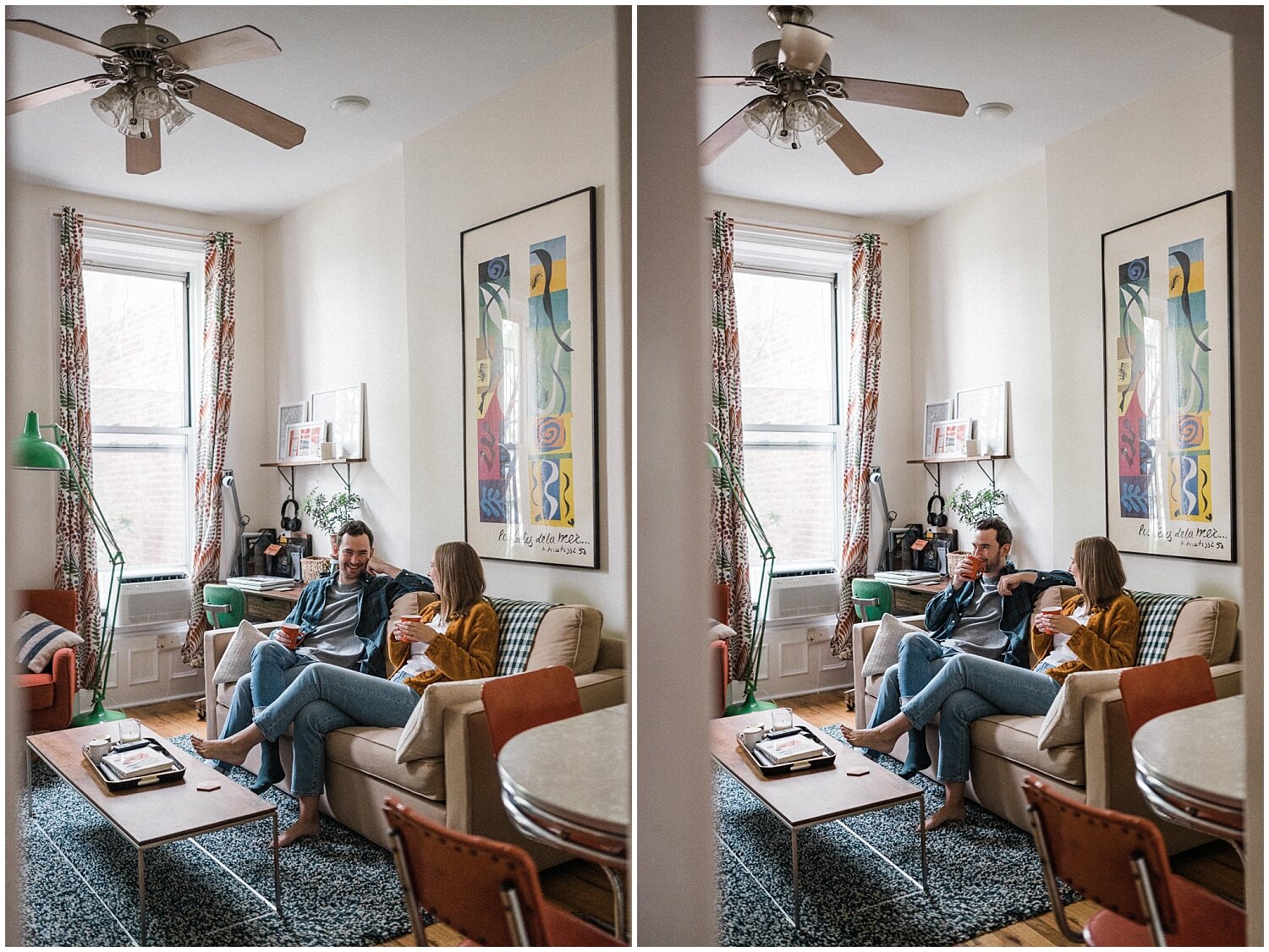 In-Home Engagement Session | Brooklyn, New York