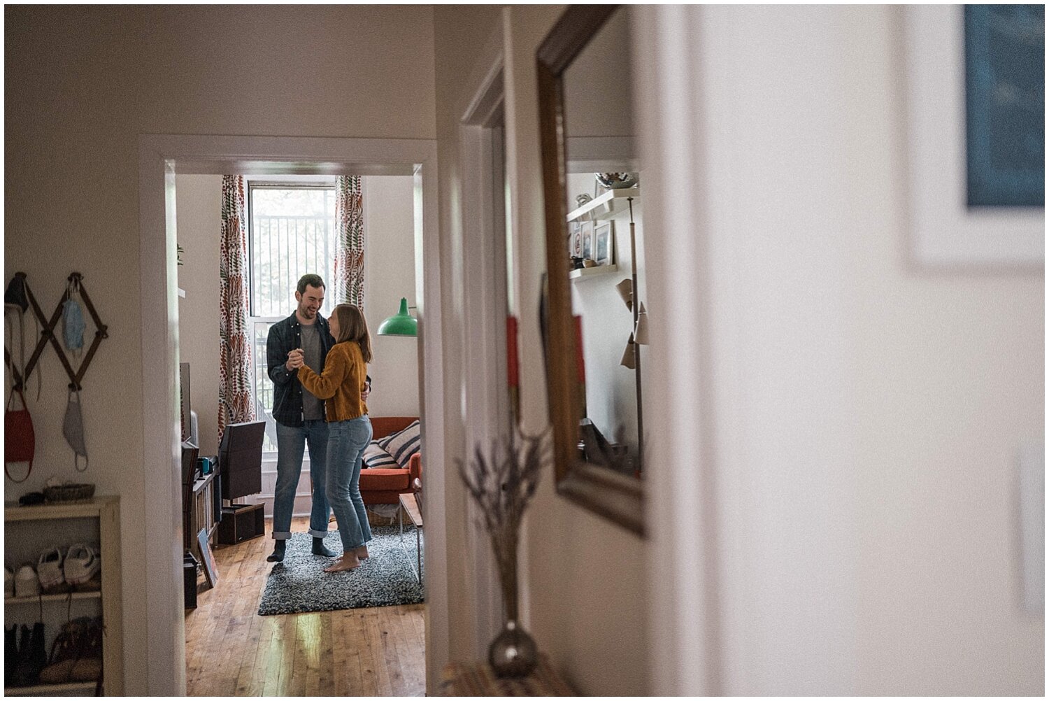 In-Home Engagement Session | Brooklyn, New York