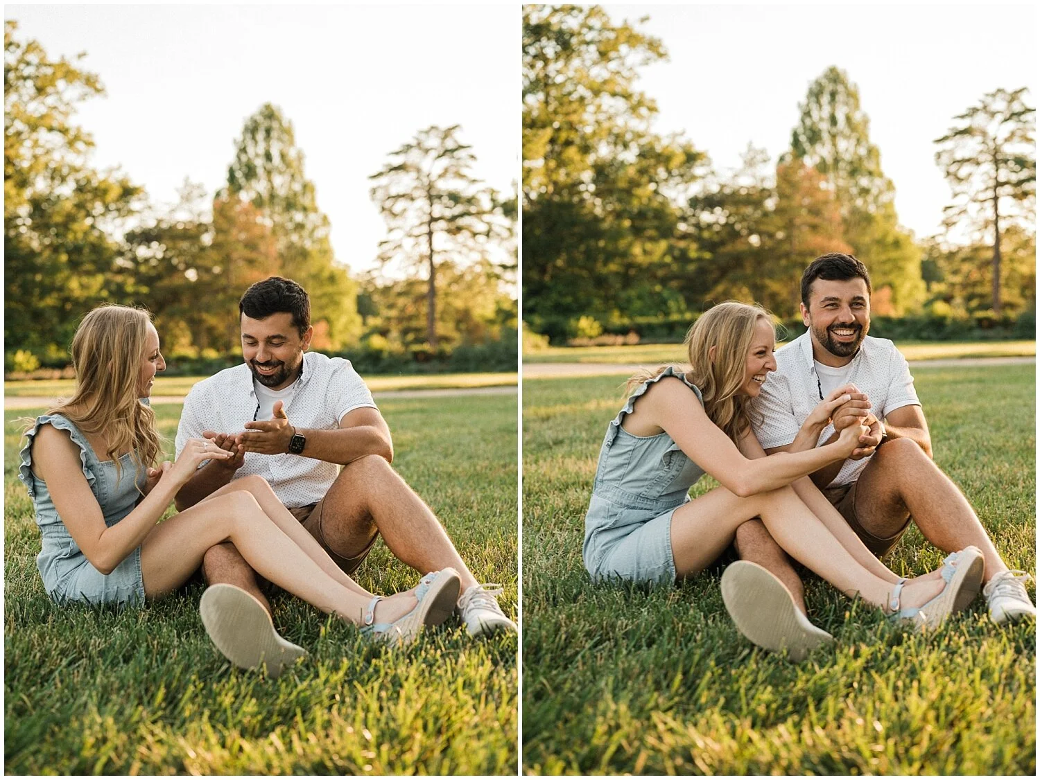 Ault Park Engagement Portraits | Cincinnati, Ohio