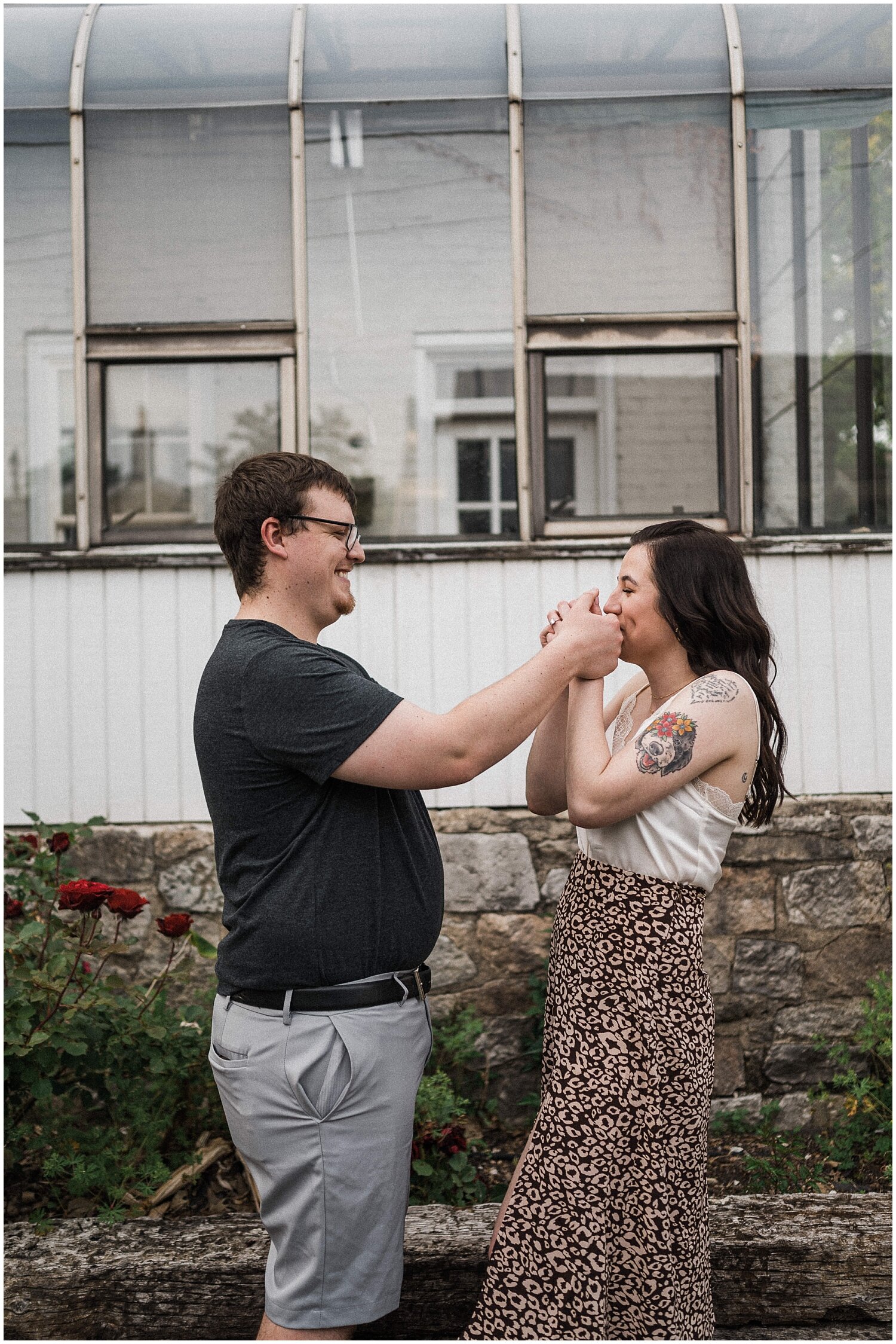 Historical Oregon District Engagement Portraits | Dayton, Ohio