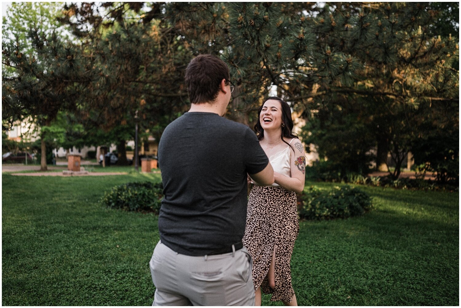 Historical Oregon District Engagement Portraits | Dayton, Ohio