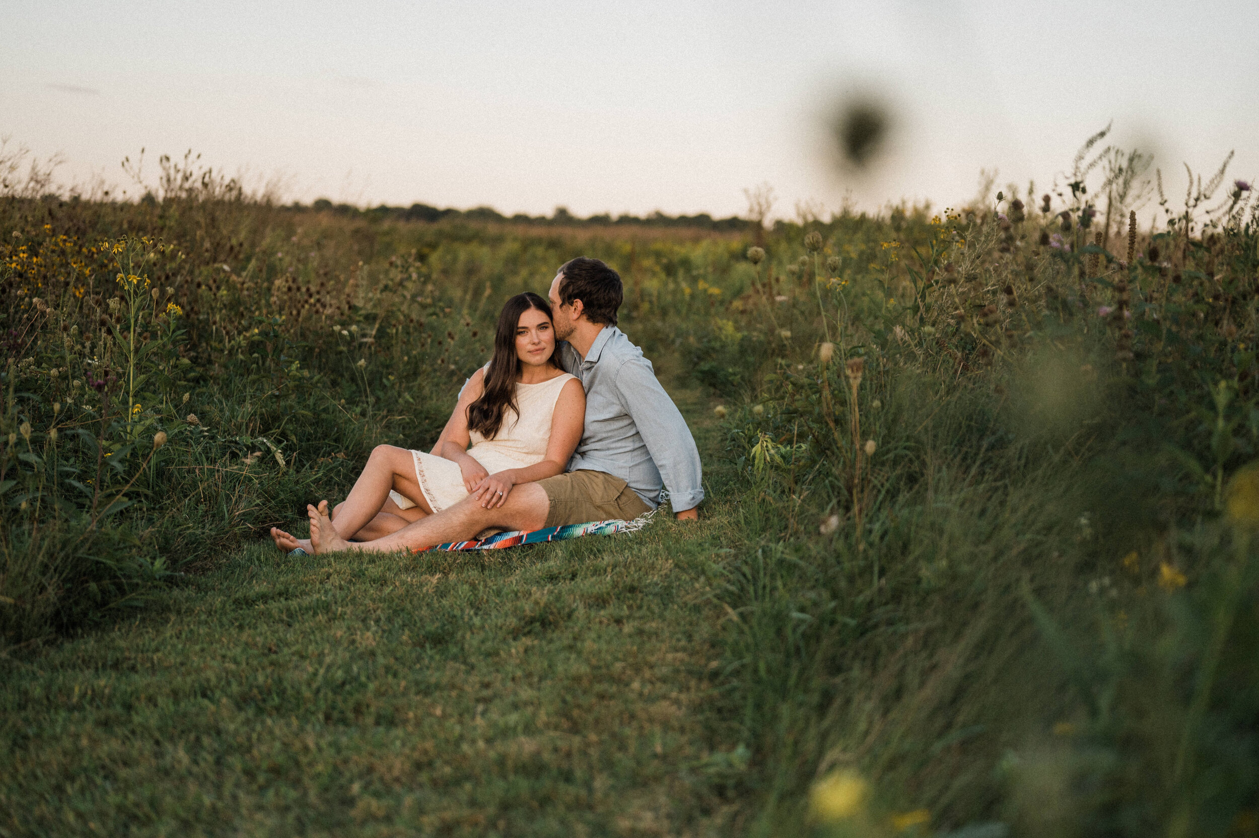 Huffman Prairie Engagement Session | Dayton, Ohio