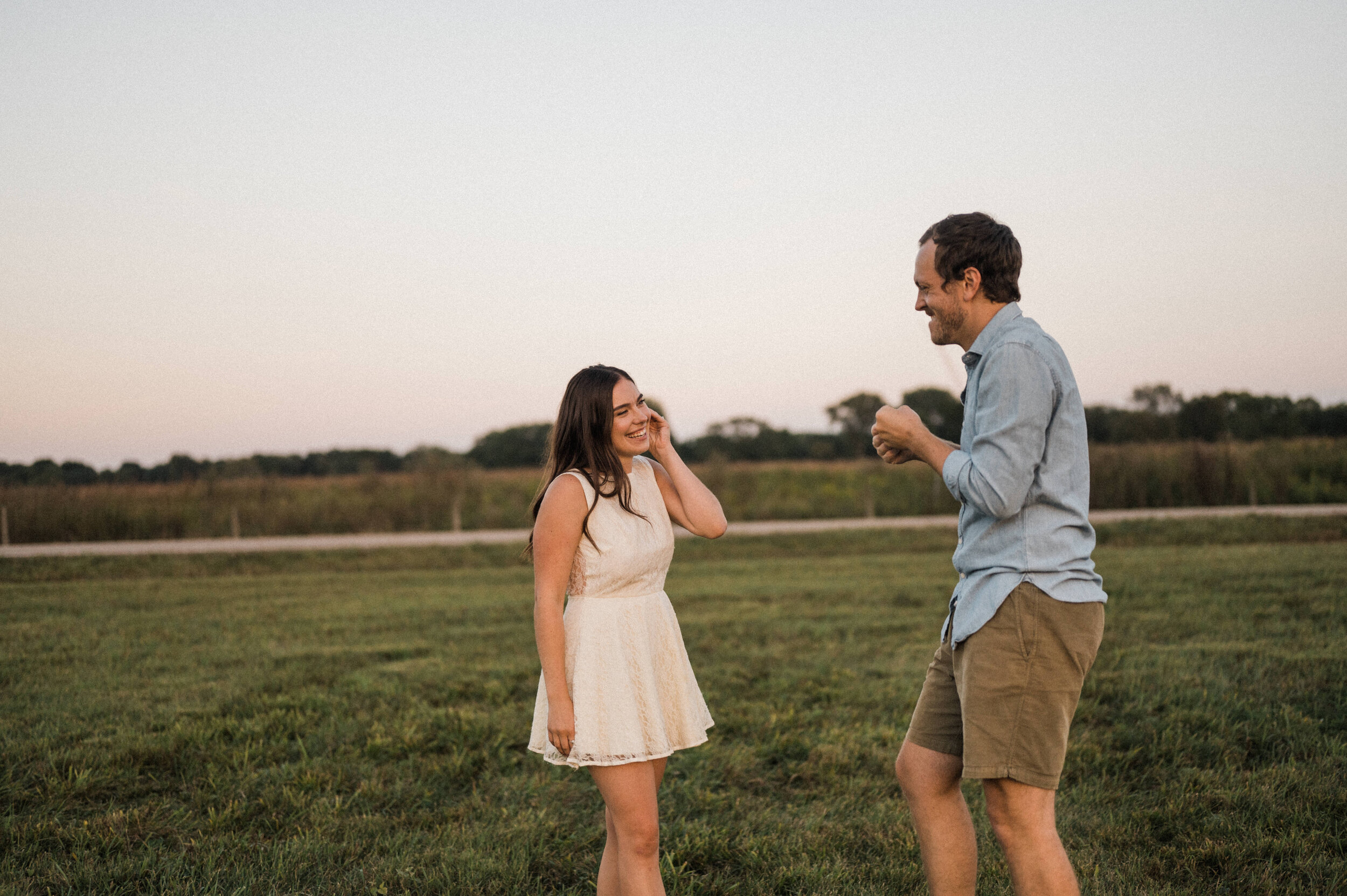 Huffman Prairie Engagement Session | Dayton, Ohio