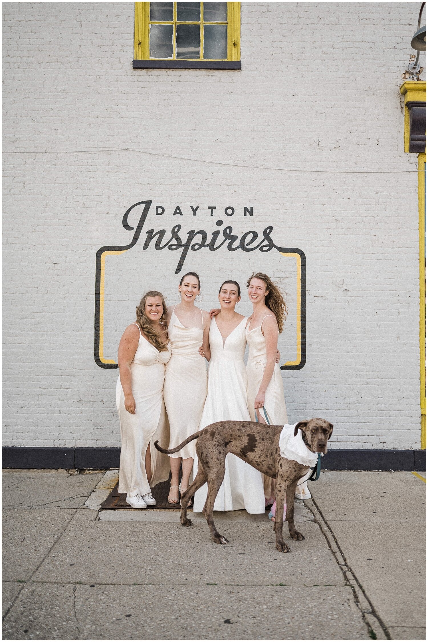 Historical Oregon District Wedding Portraits | Dayton, Ohio